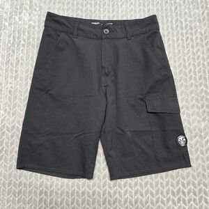 Vans Vanphibian Series Mens Black Hybrid Cargo Walk Shorts Size 28 VN-K0FEBLK